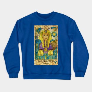 The Emperor. Major Arcana Tarot Card. Crewneck Sweatshirt